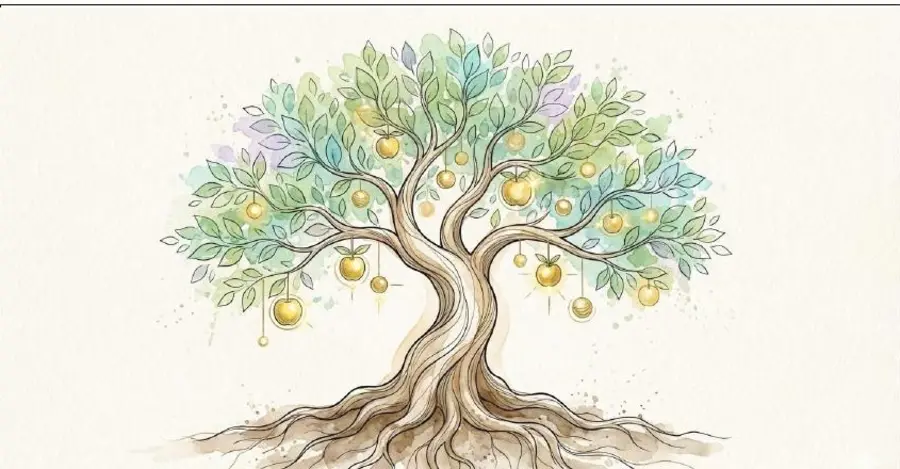 Árbol que representa una rutina construida poco a poco