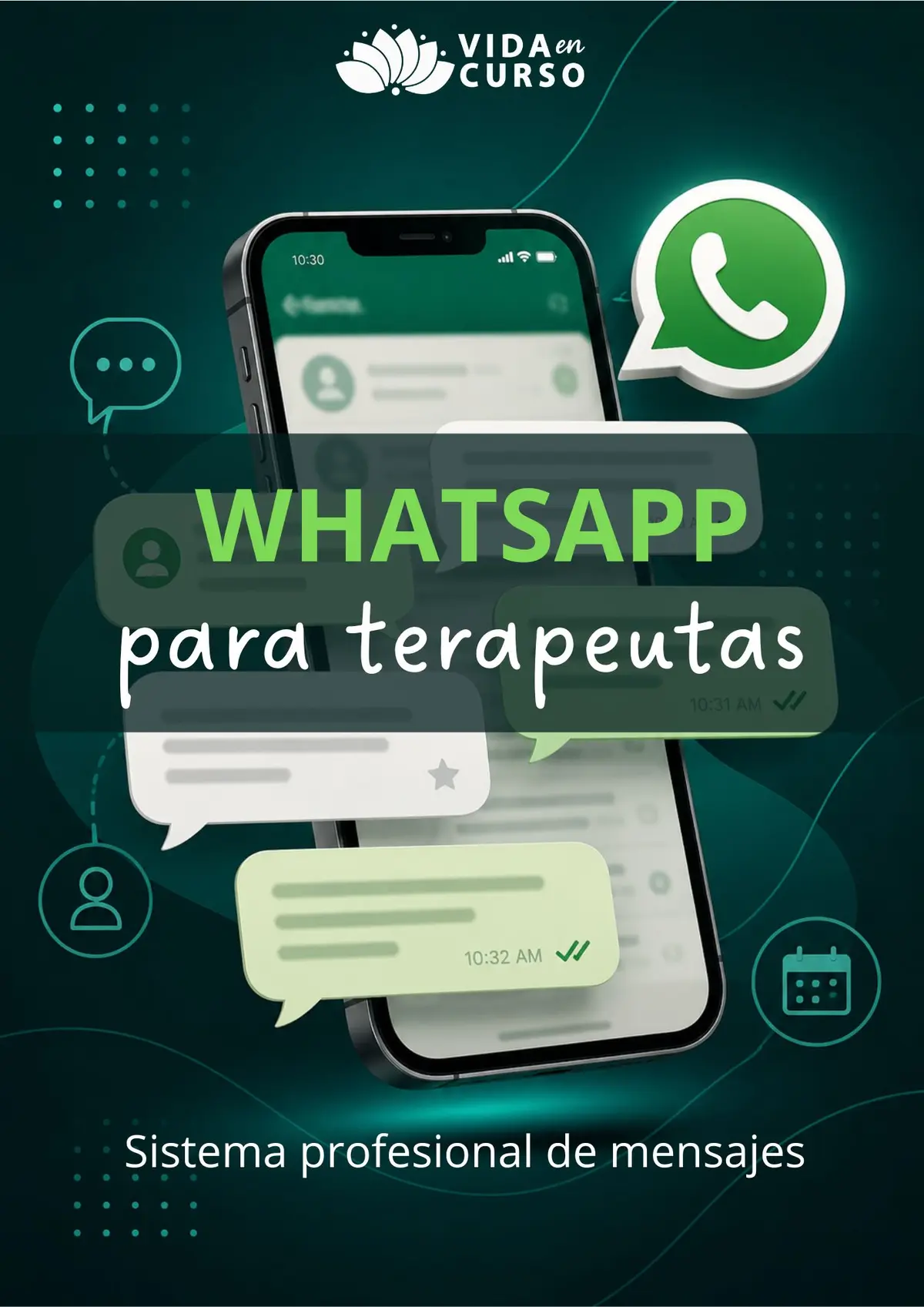 Portada del ebook WhatsApp para Terapeutas